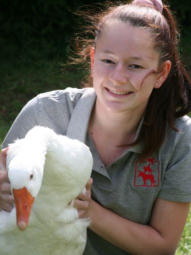 Ronja Bünner, Auszubildende Tiermedizinische Fachangestellte